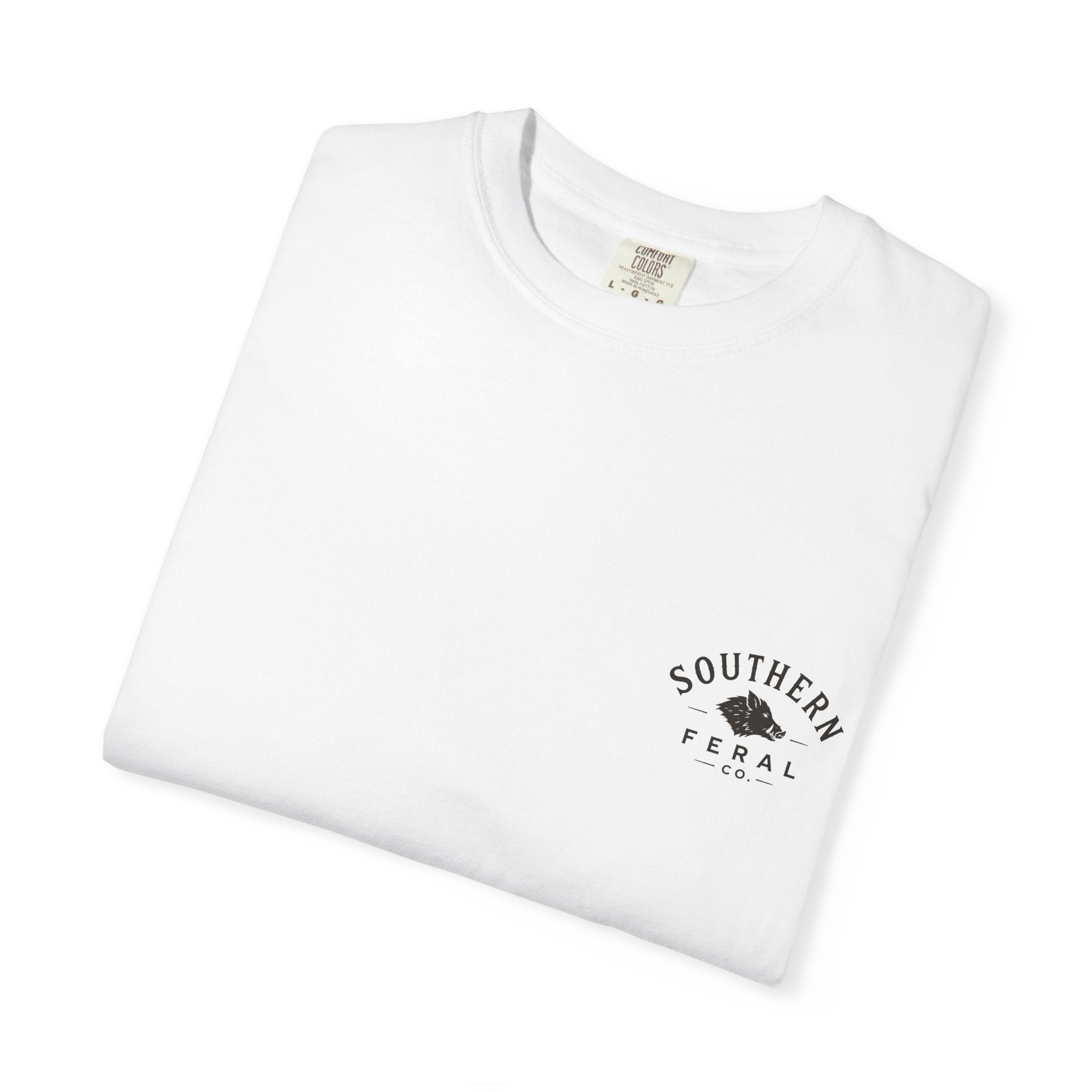 Southern Feral Co. Graphic T-Shirt — Vintage Boar Logo Tee