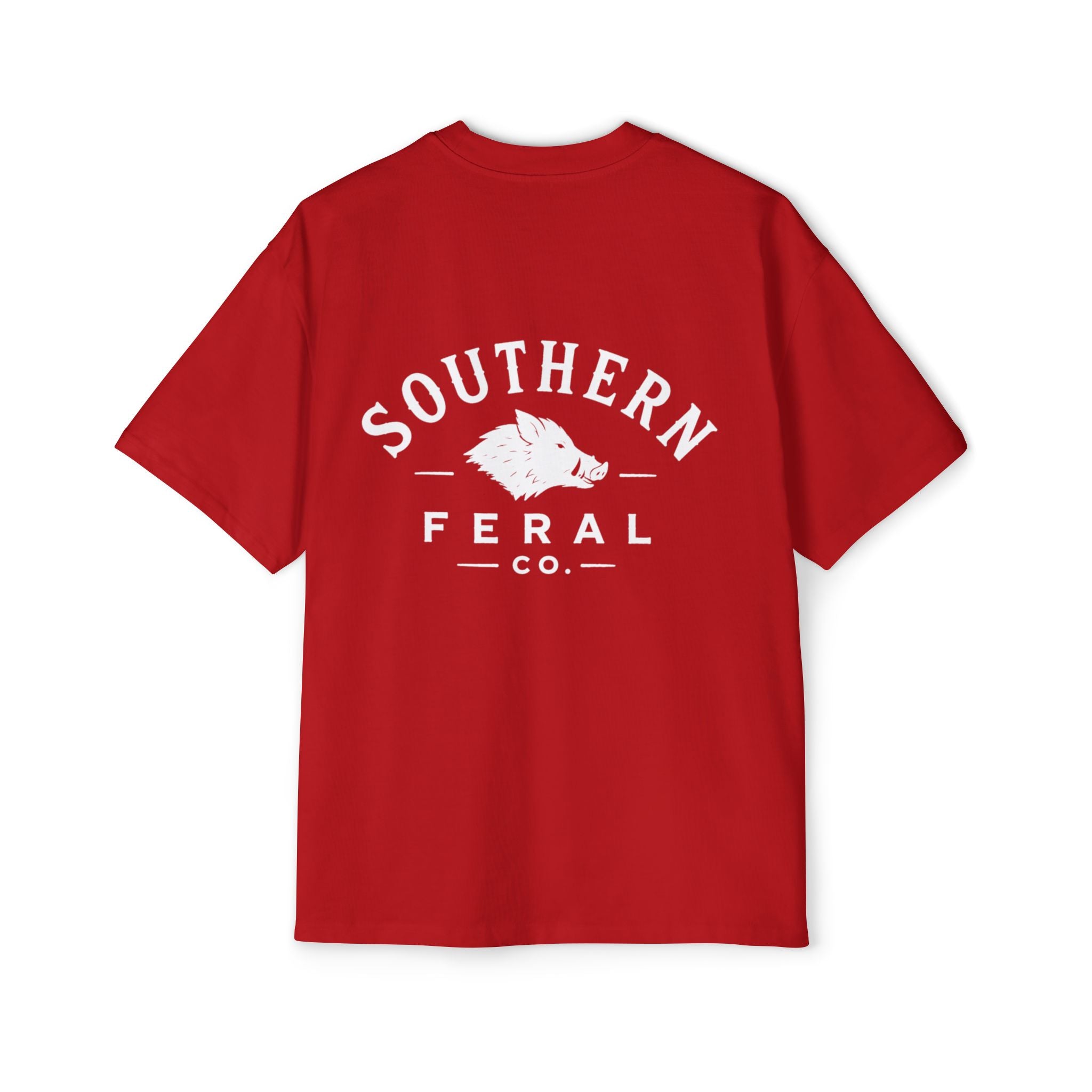 Southern Feral Co. Graphic Tee — Boar Oversized T‑Shirt