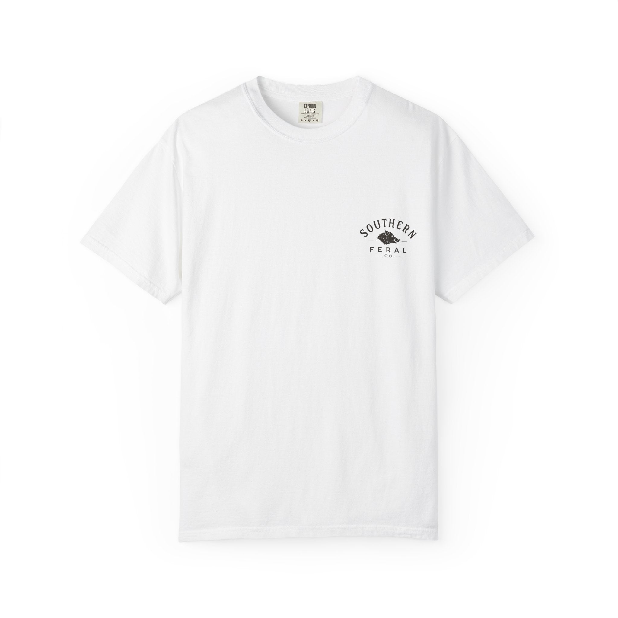 Southern Feral Co. Graphic T-Shirt — Vintage Boar Logo Tee