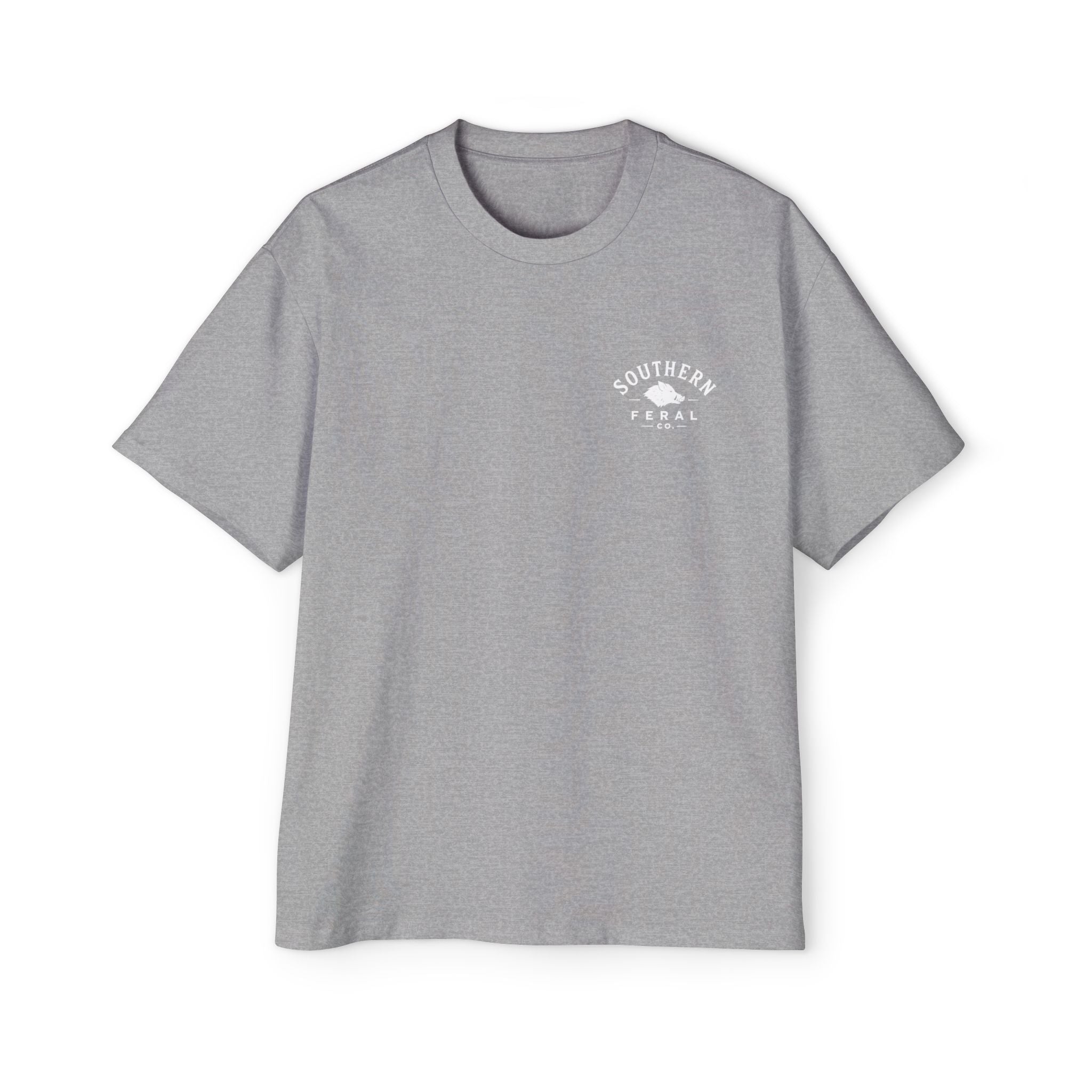 Southern Feral Co. Graphic Tee — Boar Oversized T‑Shirt