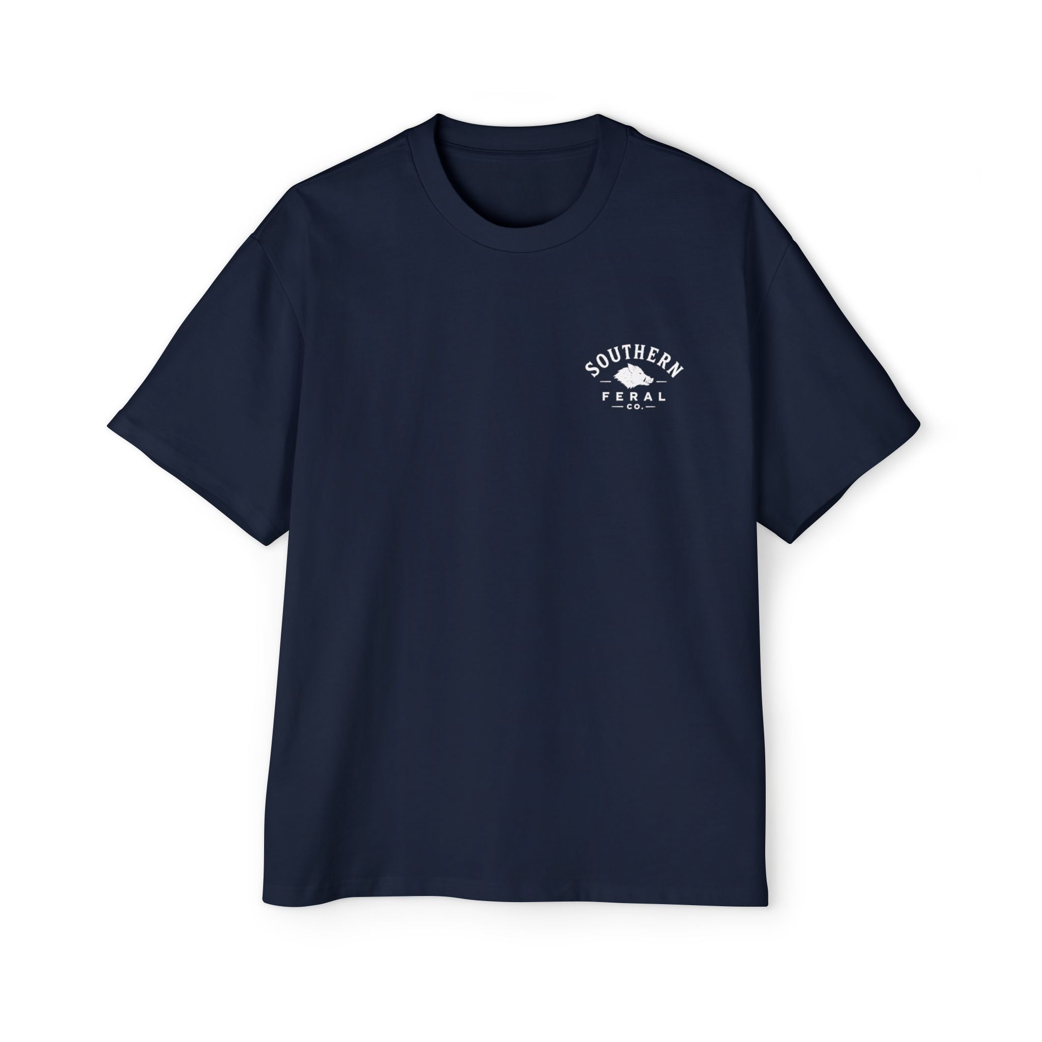 Southern Feral Co. Graphic Tee — Boar Oversized T‑Shirt