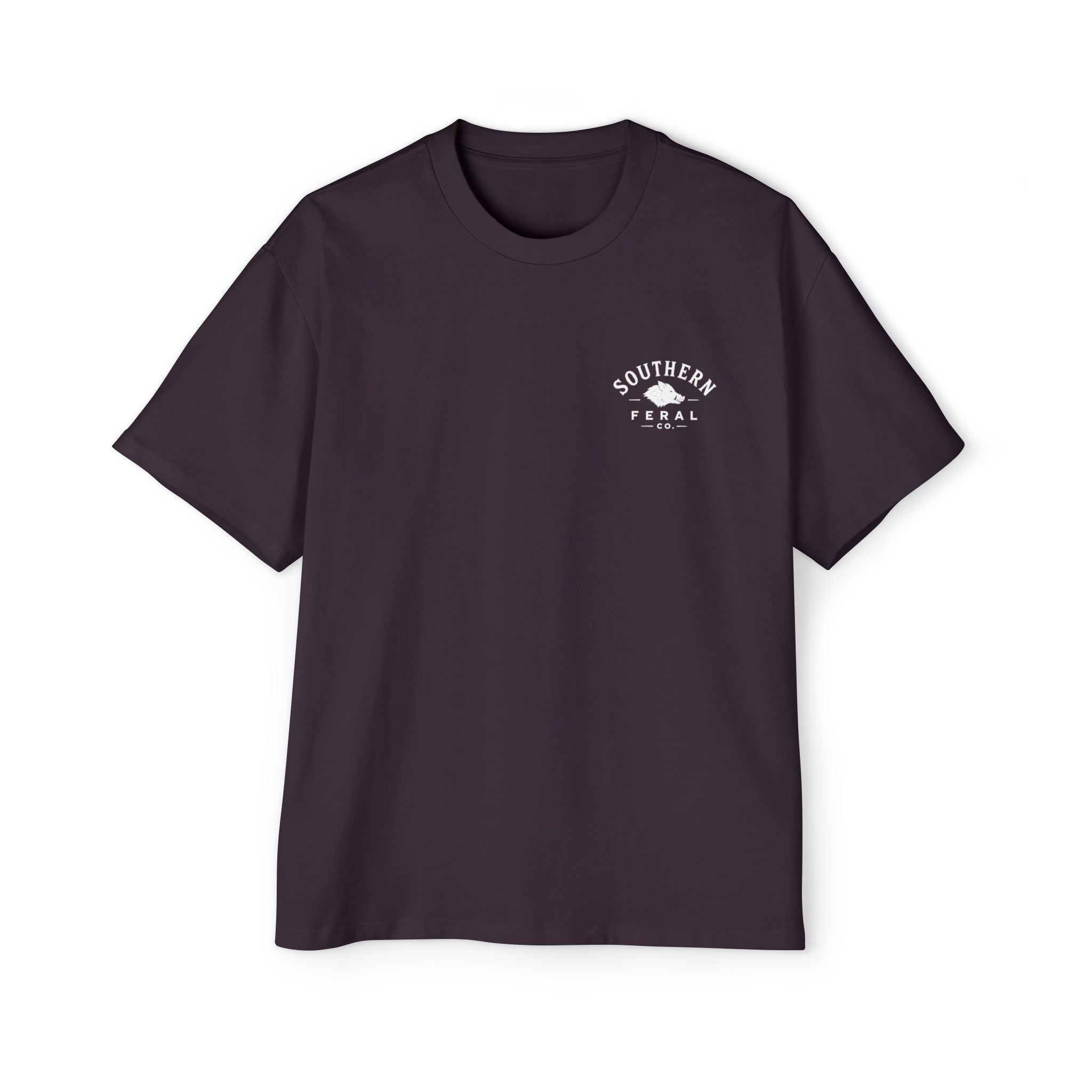 Southern Feral Co. Graphic Tee — Boar Oversized T‑Shirt