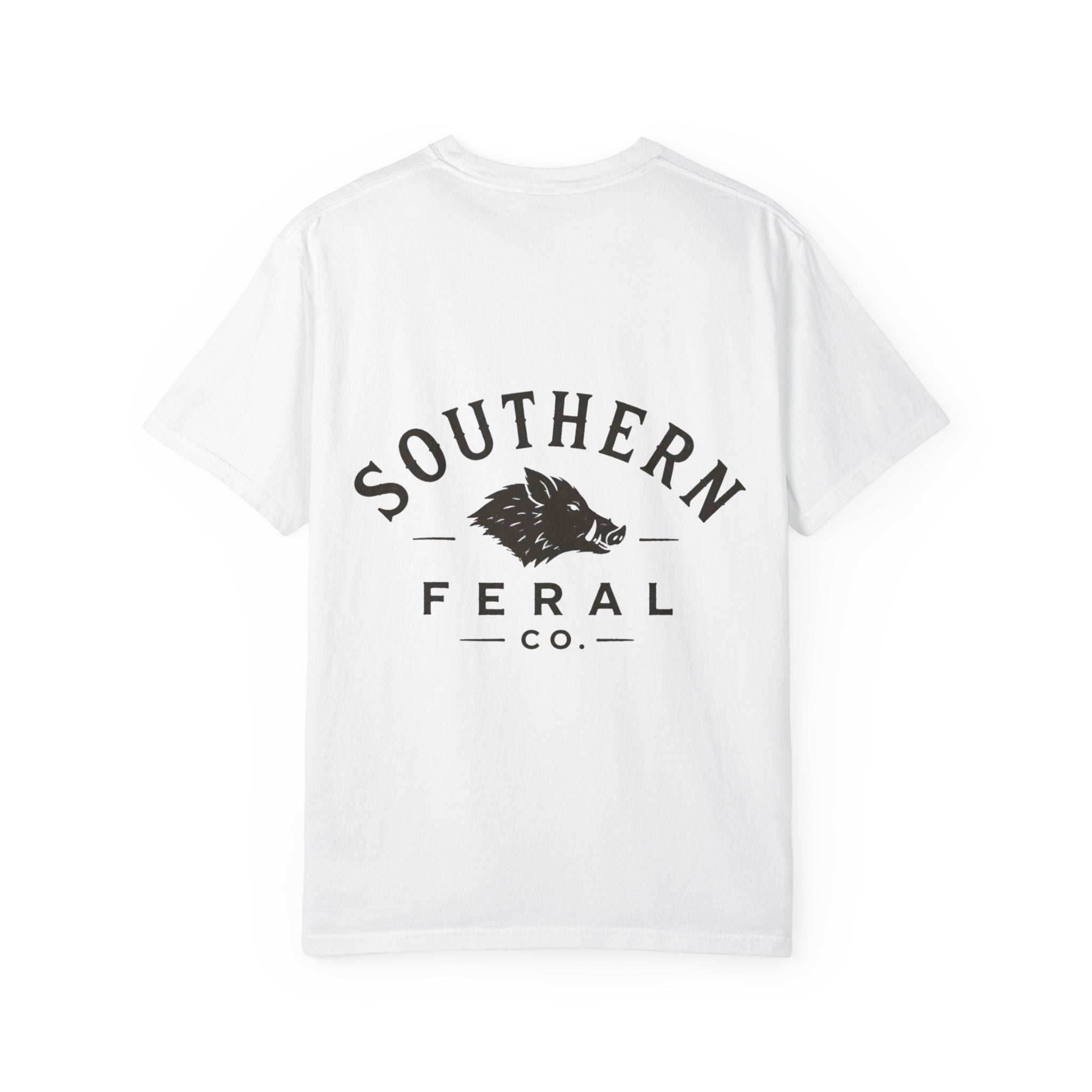 Southern Feral Co. Graphic T-Shirt — Vintage Boar Logo Tee